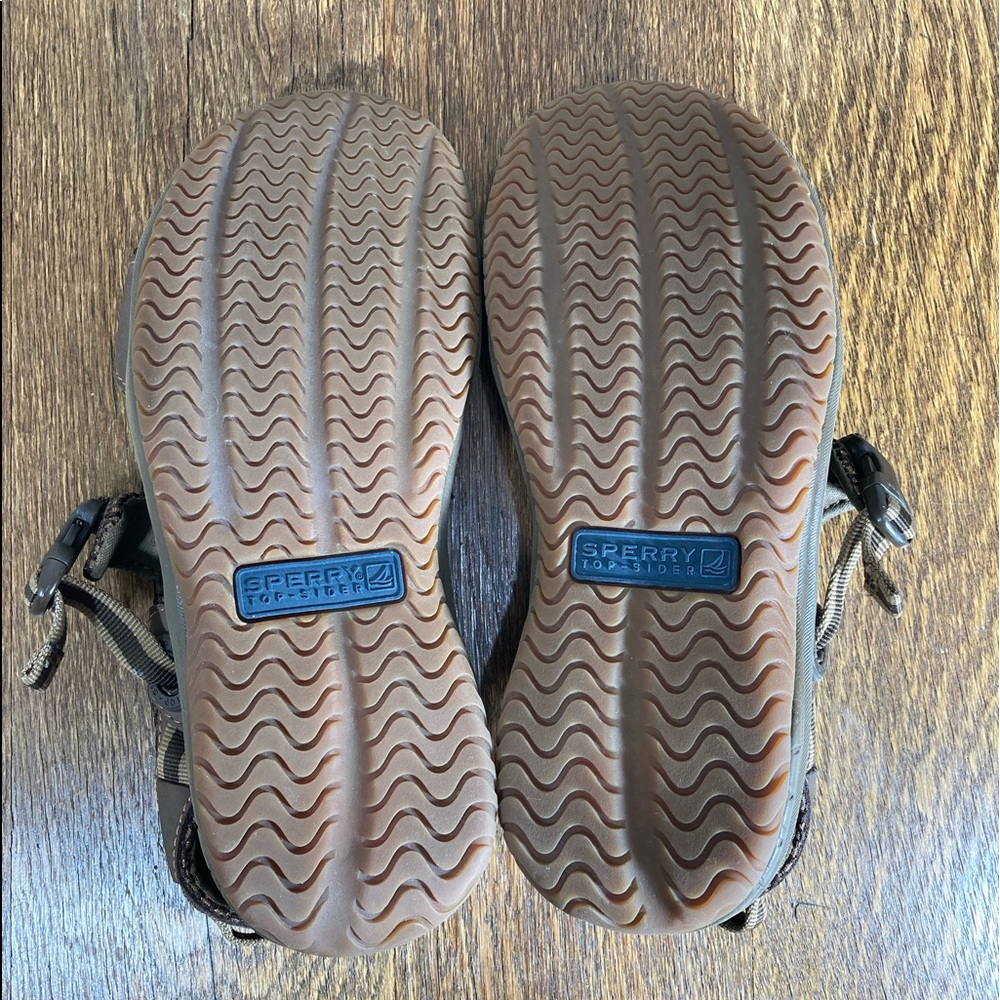 Sperry Topsider Men’s Size 7 Sandal Brown/Tan - Picture 7 of 8